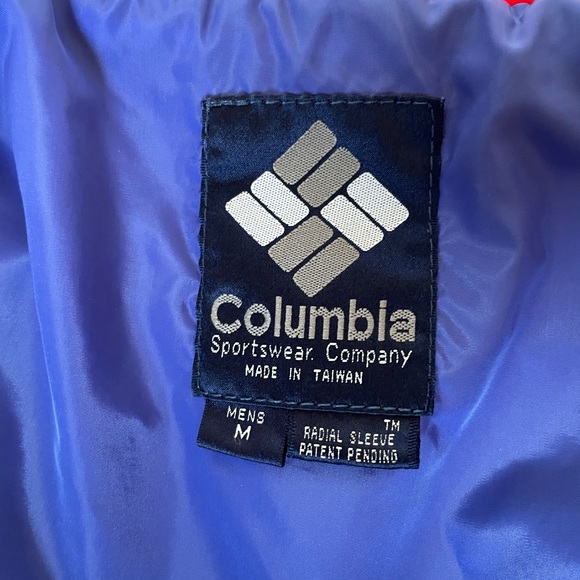 Vintage 90’s Columbia Snow Jacket Powder Keg - Red, Teal, Purple - Medium - Picture 5 of 5